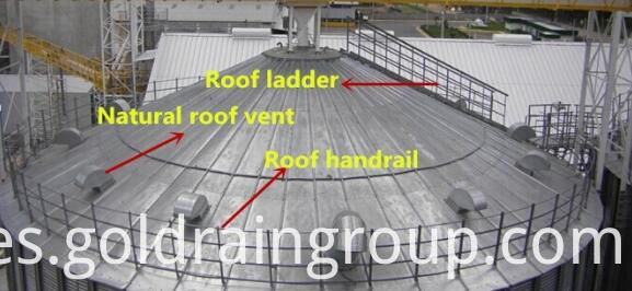 Techo de silo Silo roof